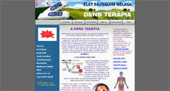 Desktop Screenshot of densterapia.hu